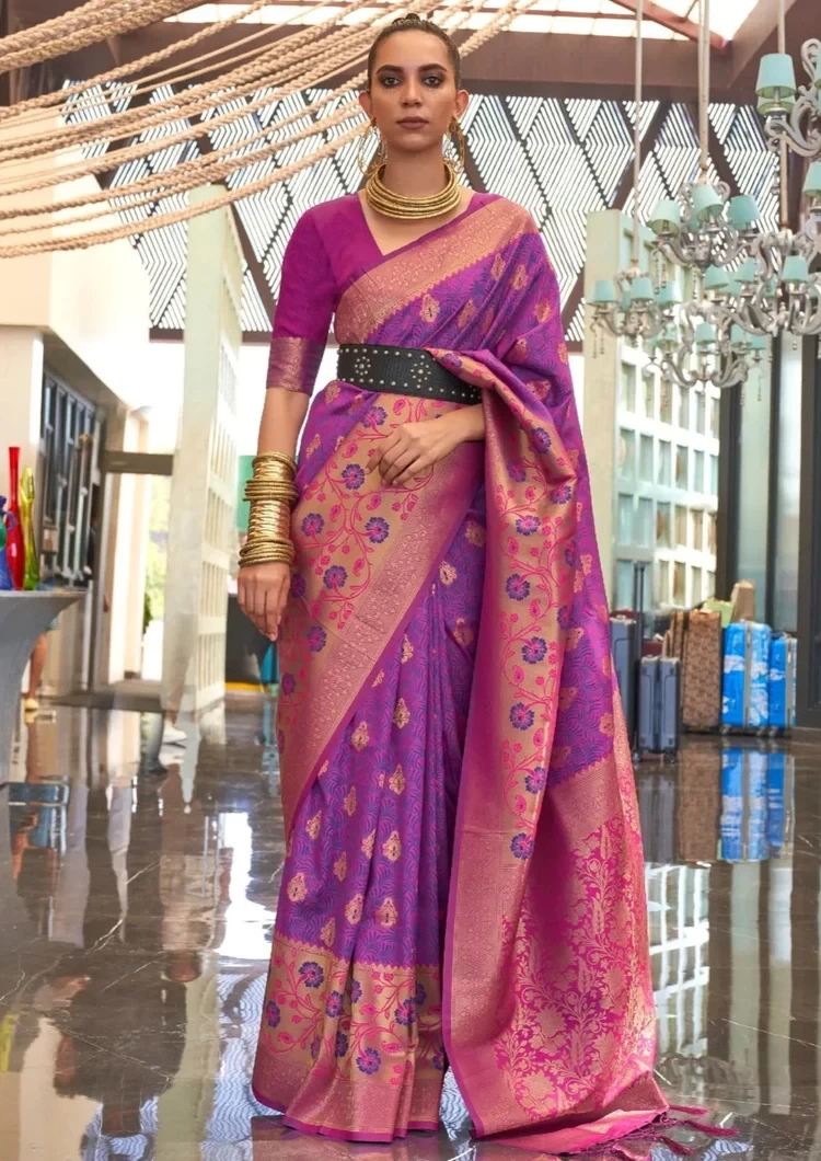 Satin Silk Saree