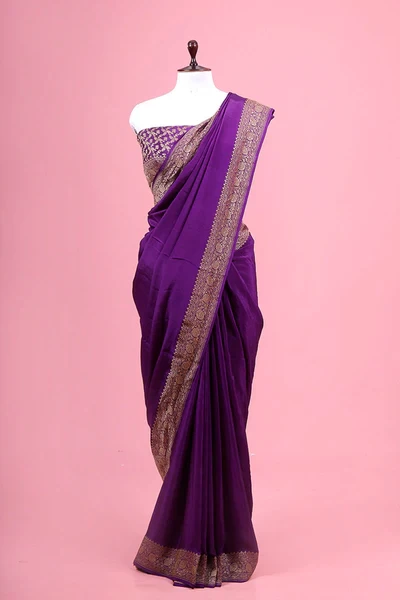 Crepe Silk Saree