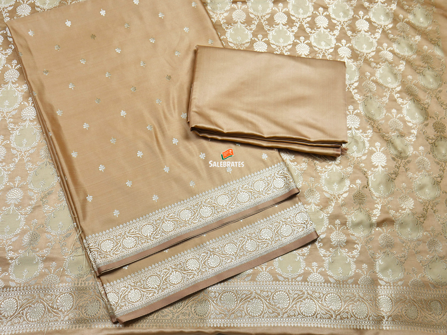 KATAN MASHRU SILK BANARASI HEAVY DESIGNER SUIT WITH DUPATTA